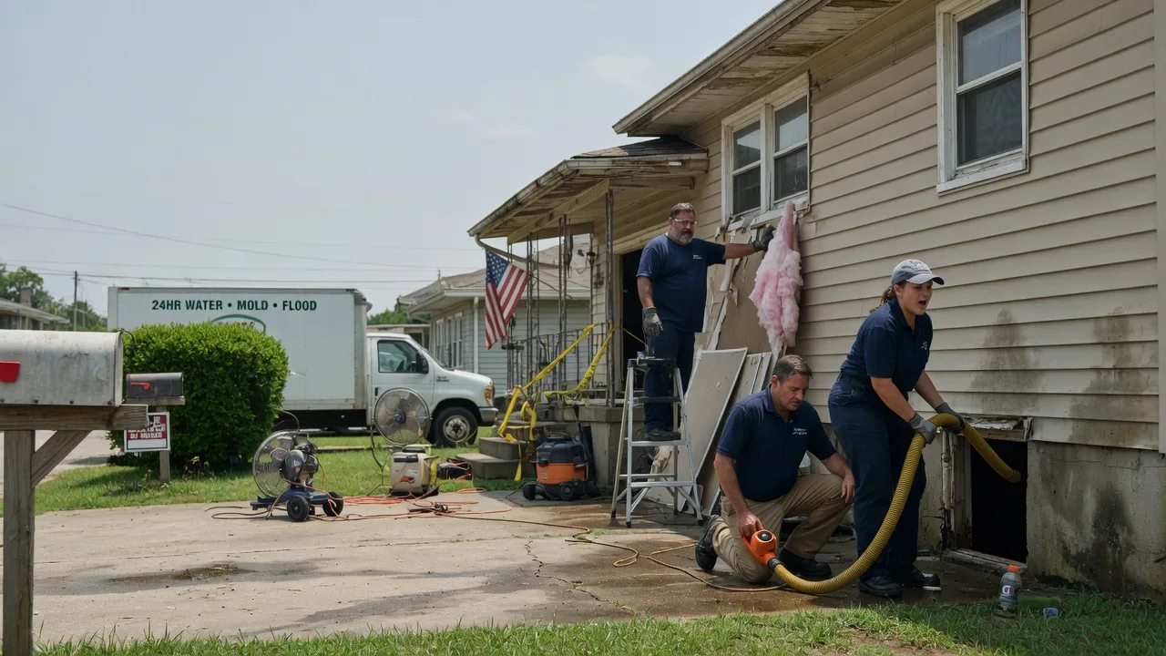 Water Damage Repair in Donnellson, IA near me